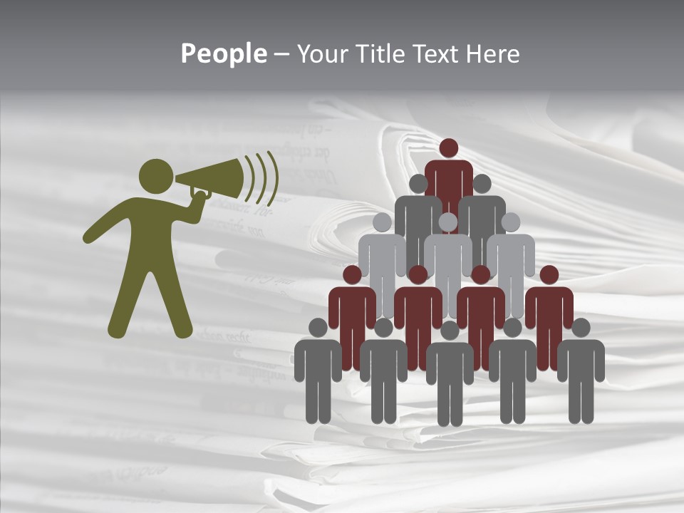 White Background Holding Hands PowerPoint Template