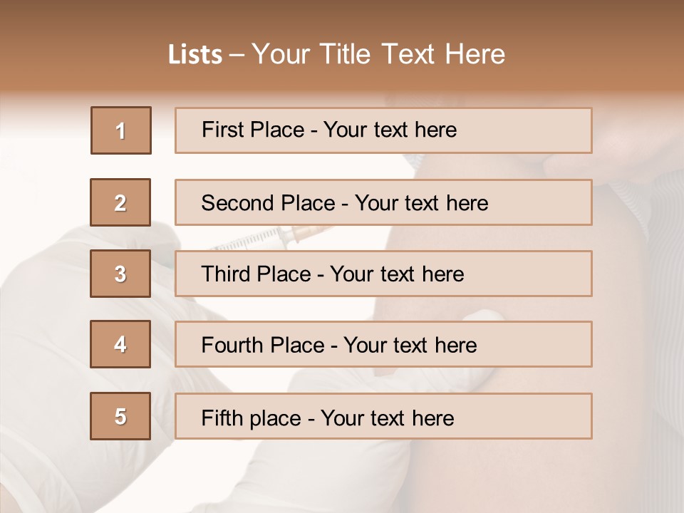 Adult Aging Background PowerPoint Template