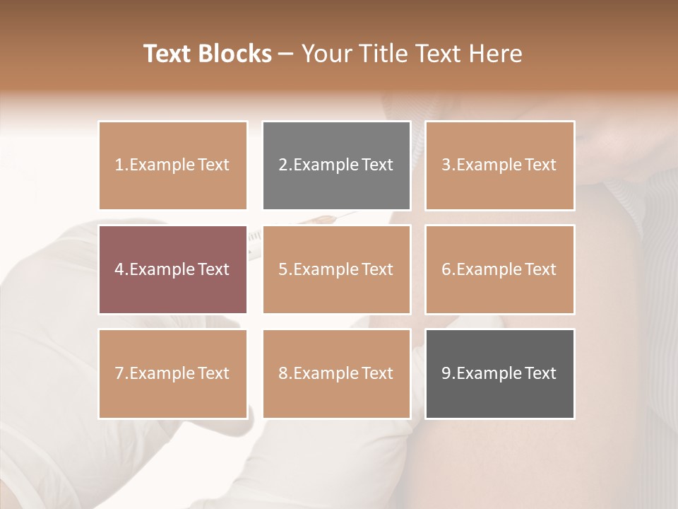 Adult Aging Background PowerPoint Template