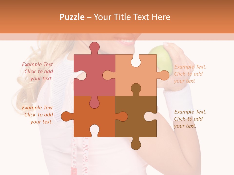 Togetherness Hand White Background PowerPoint Template