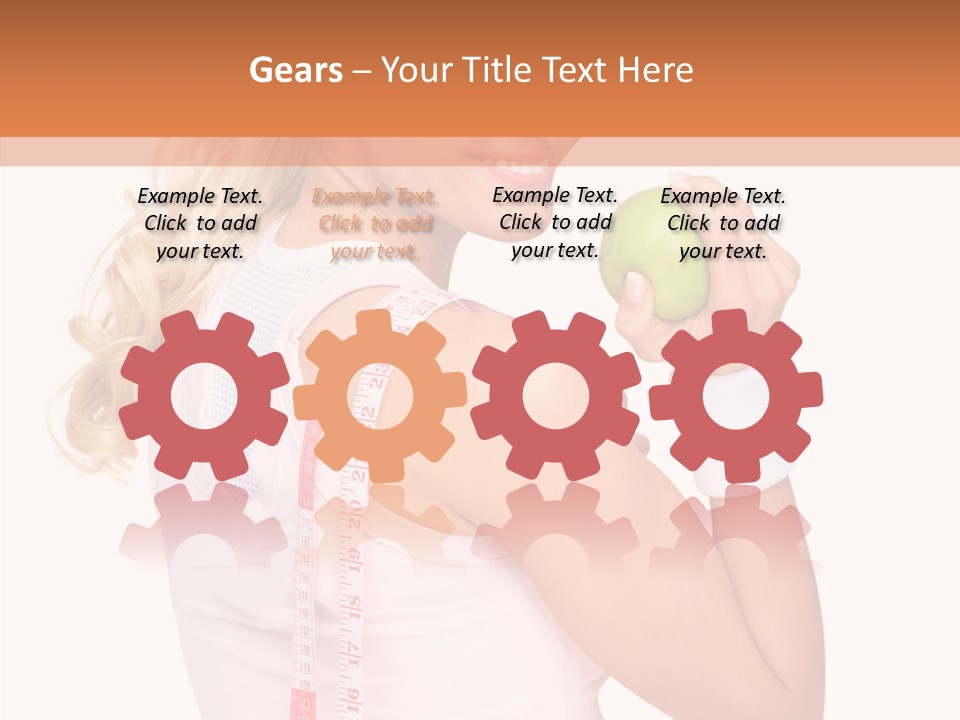 Togetherness Hand White Background PowerPoint Template