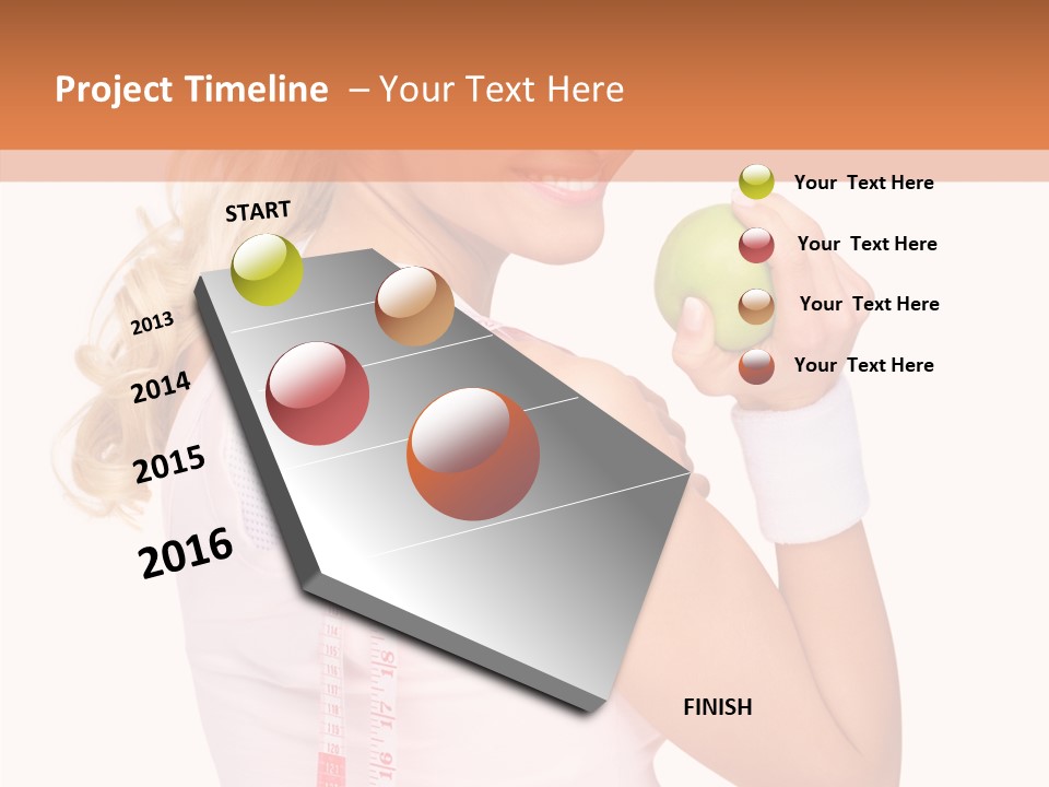 Togetherness Hand White Background PowerPoint Template