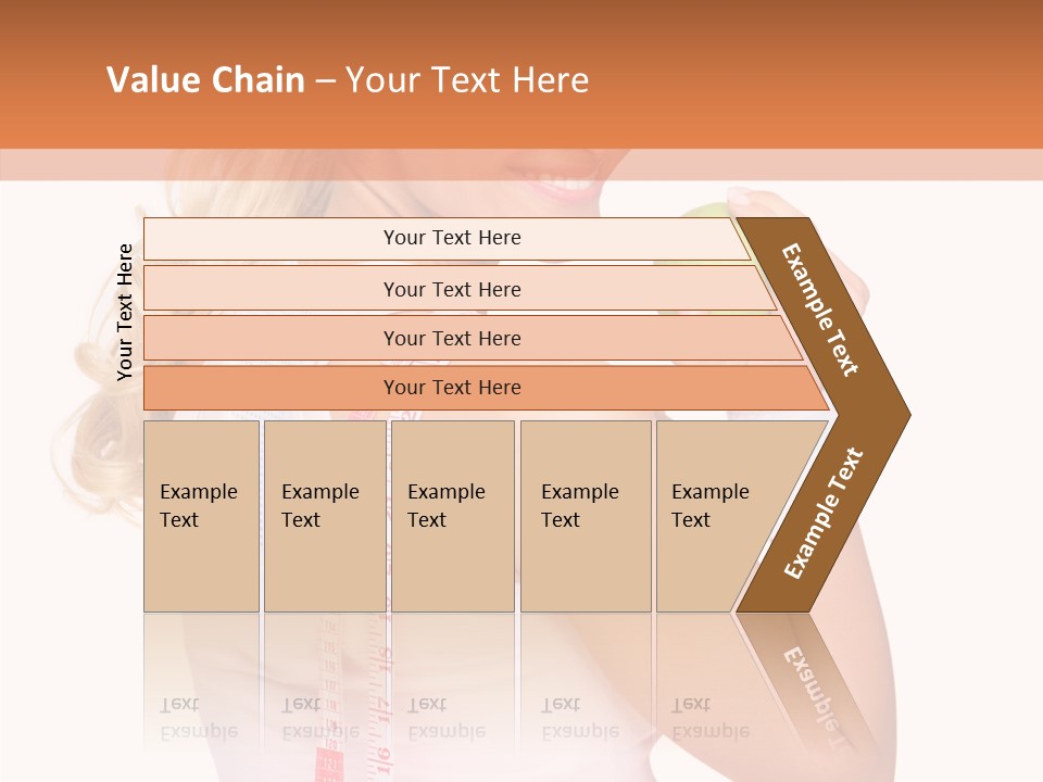 Togetherness Hand White Background PowerPoint Template