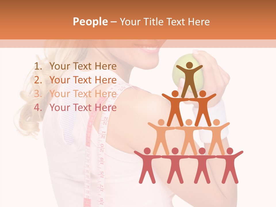 Togetherness Hand White Background PowerPoint Template