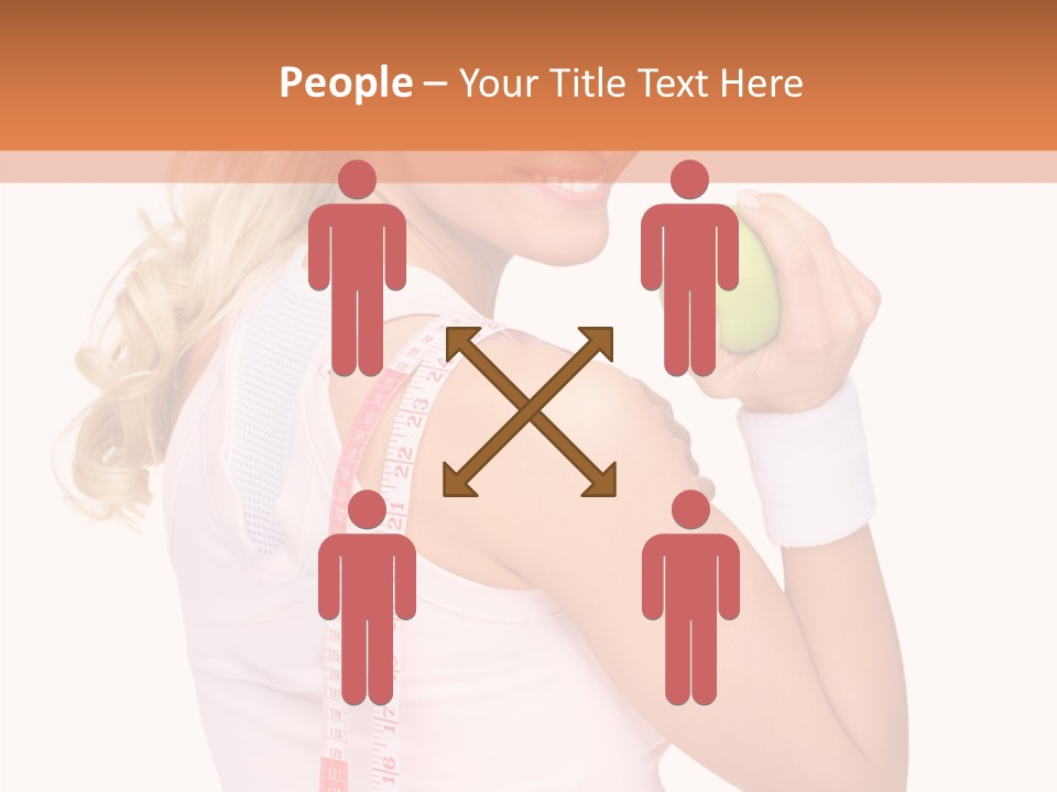 Togetherness Hand White Background PowerPoint Template