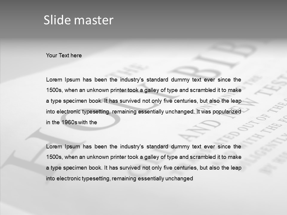 Sharing Senior Holding Hands PowerPoint Template