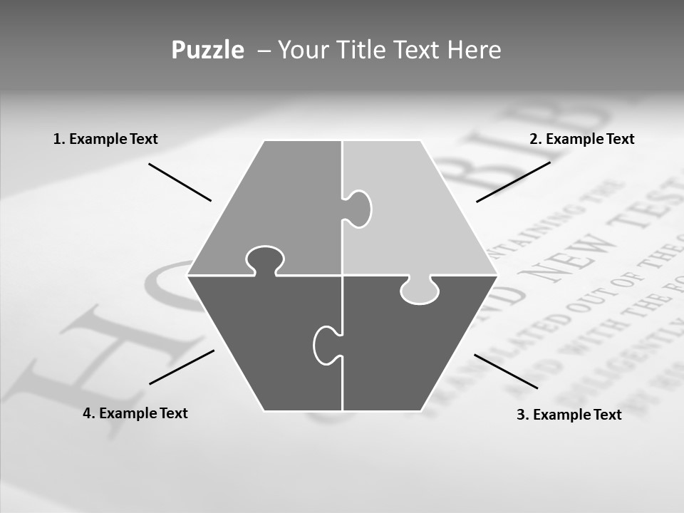 Sharing Senior Holding Hands PowerPoint Template