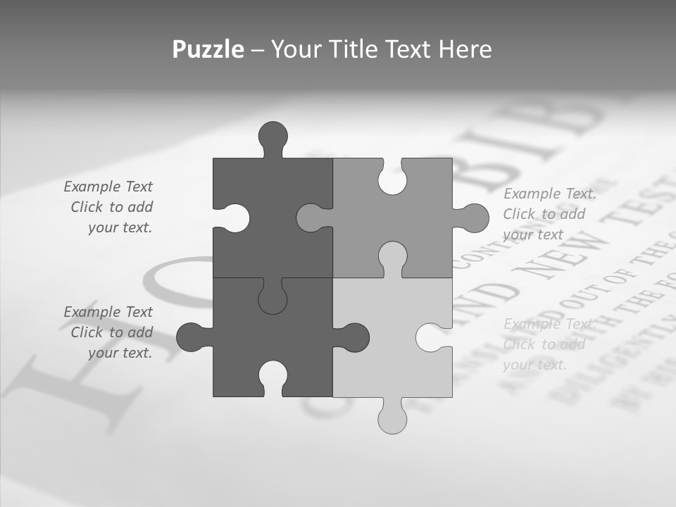 Sharing Senior Holding Hands PowerPoint Template