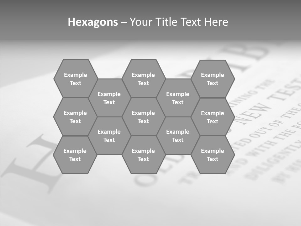 Sharing Senior Holding Hands PowerPoint Template