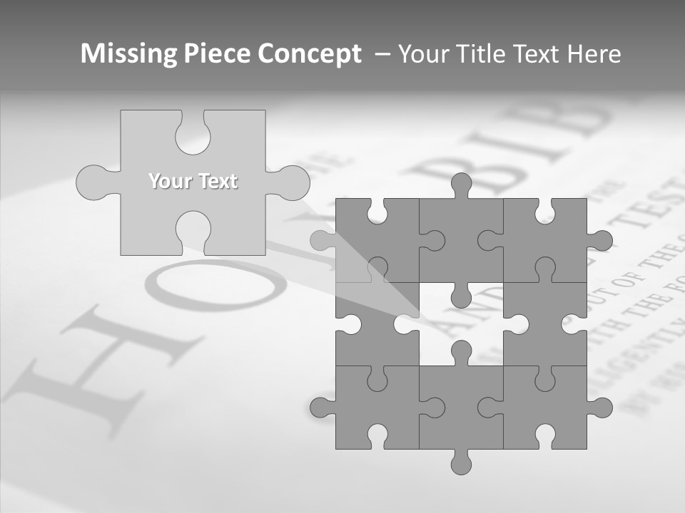 Sharing Senior Holding Hands PowerPoint Template