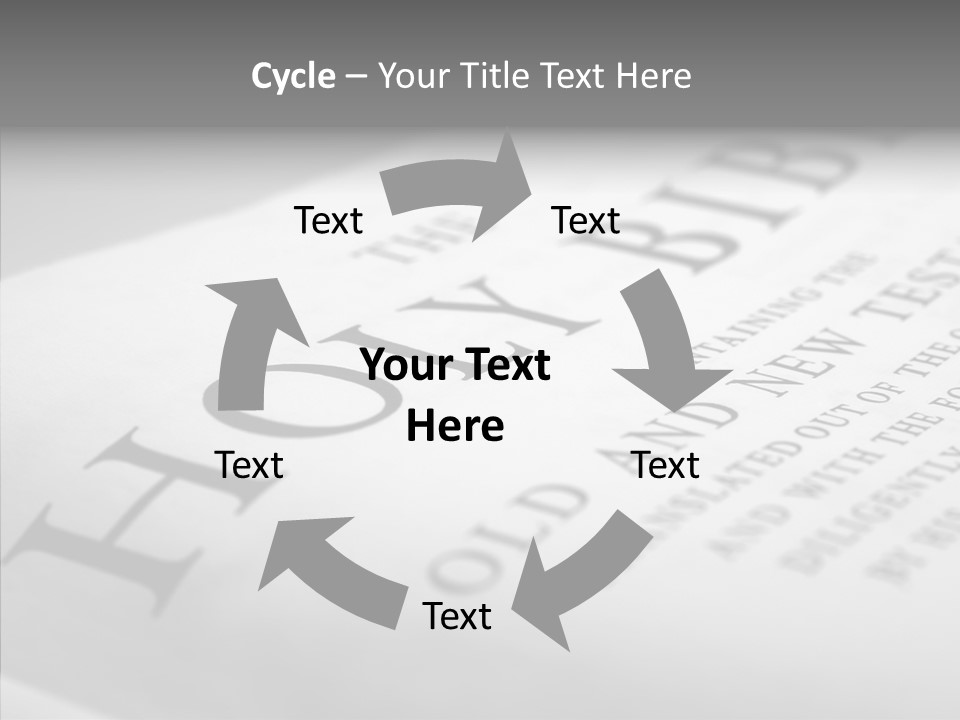 Sharing Senior Holding Hands PowerPoint Template