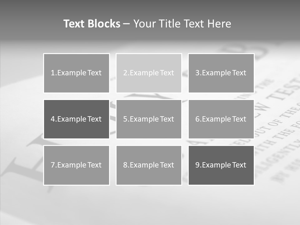 Sharing Senior Holding Hands PowerPoint Template