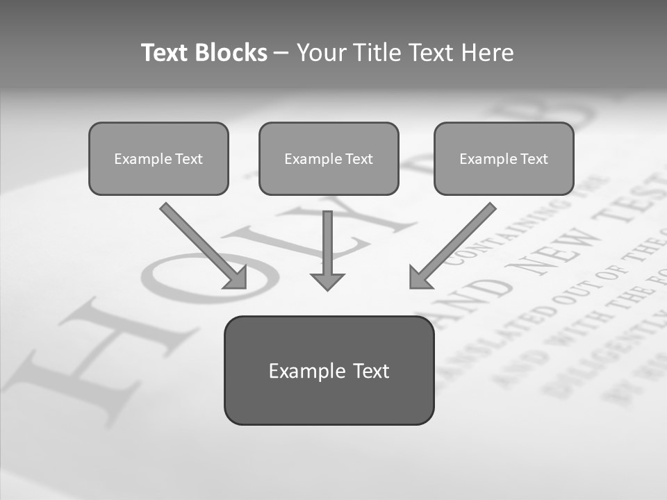 Sharing Senior Holding Hands PowerPoint Template