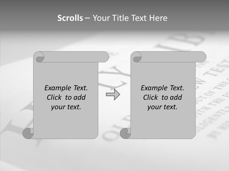Sharing Senior Holding Hands PowerPoint Template