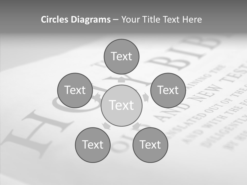 Sharing Senior Holding Hands PowerPoint Template