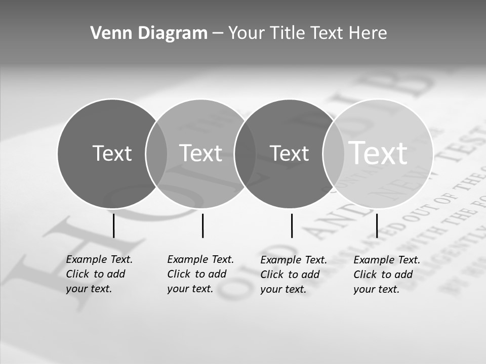 Sharing Senior Holding Hands PowerPoint Template