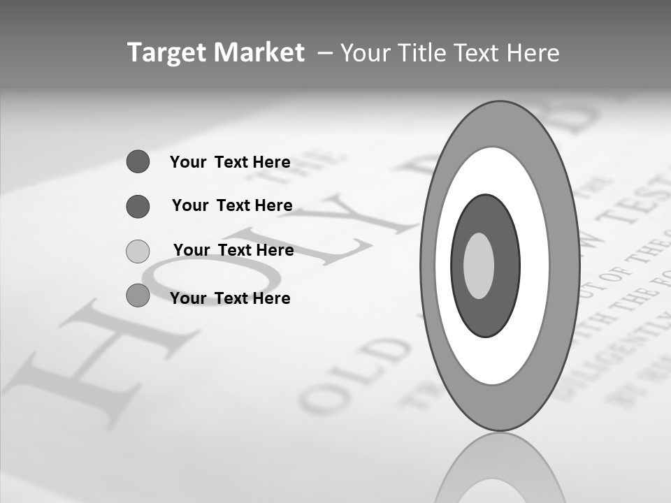 Sharing Senior Holding Hands PowerPoint Template