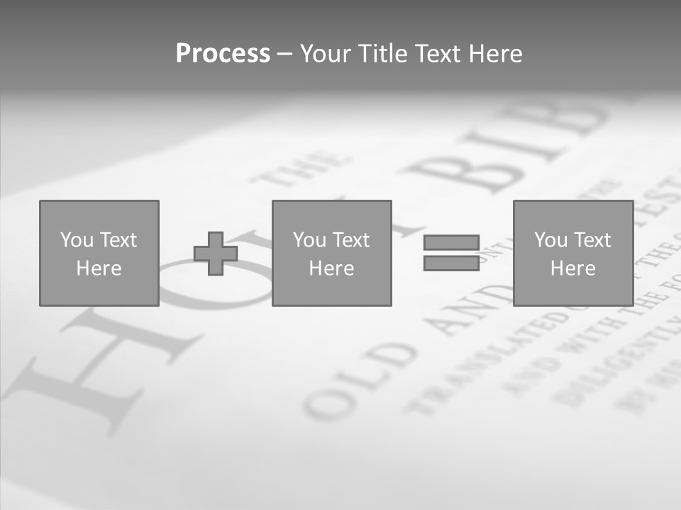 Sharing Senior Holding Hands PowerPoint Template