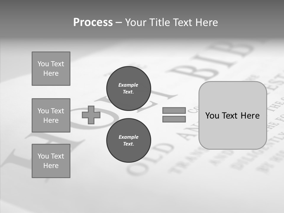 Sharing Senior Holding Hands PowerPoint Template
