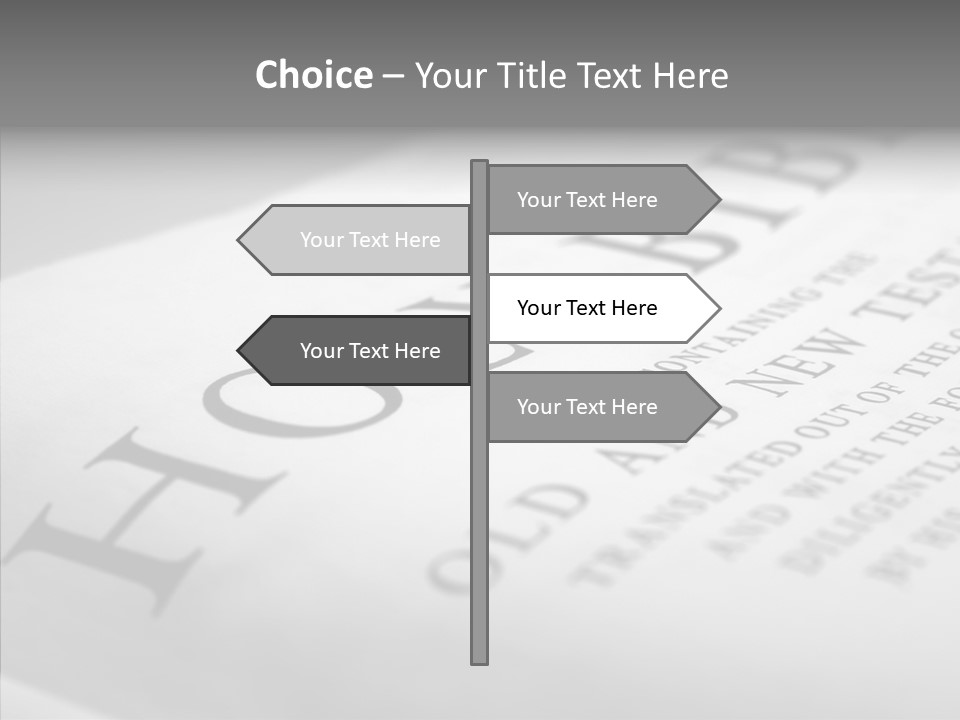 Sharing Senior Holding Hands PowerPoint Template