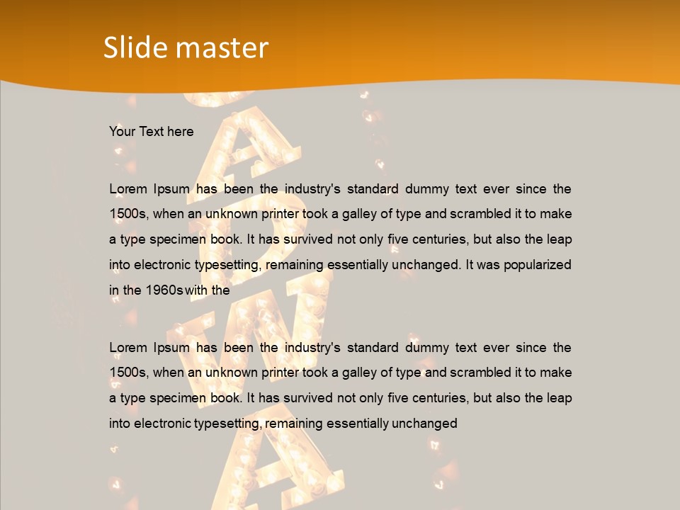 Touching Caregiver  PowerPoint Template