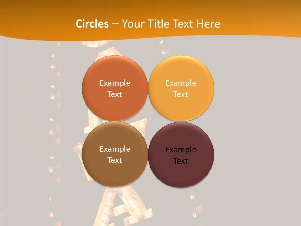 Touching Caregiver  PowerPoint Template