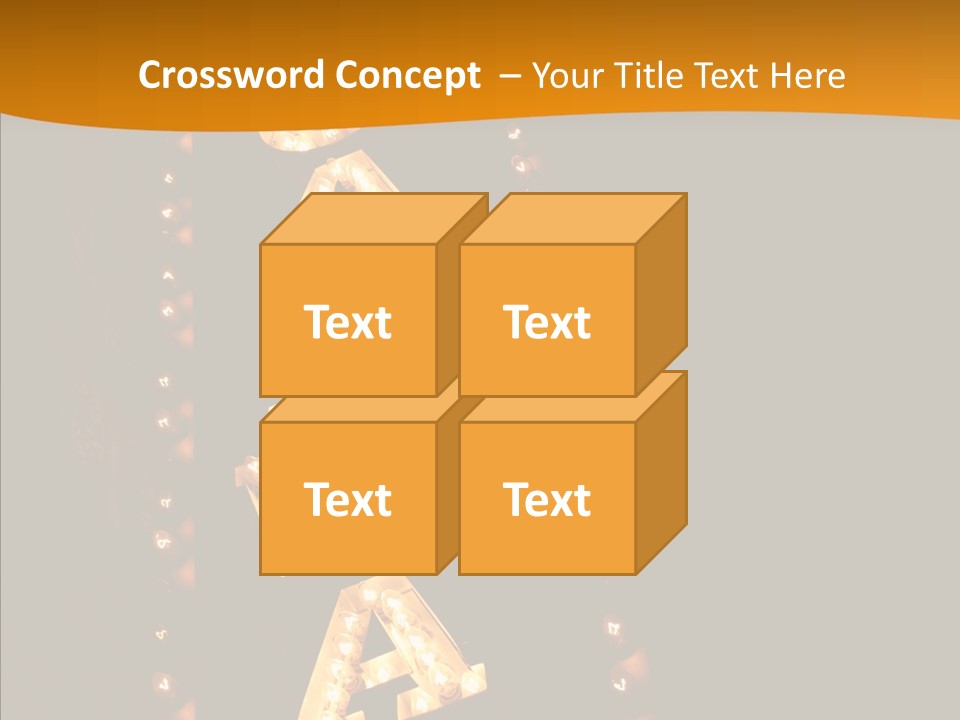 Touching Caregiver  PowerPoint Template