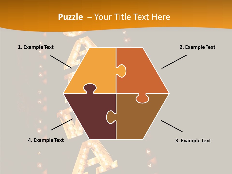 Touching Caregiver  PowerPoint Template