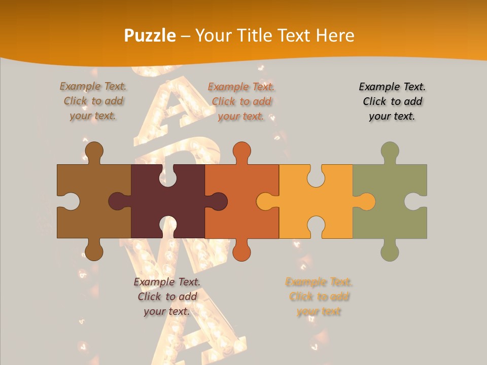 Touching Caregiver  PowerPoint Template