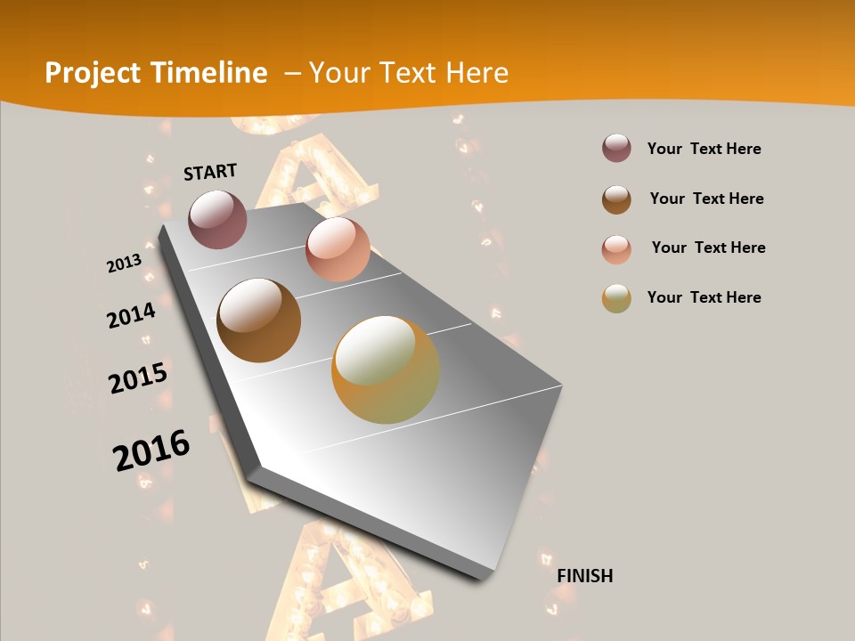 Touching Caregiver  PowerPoint Template