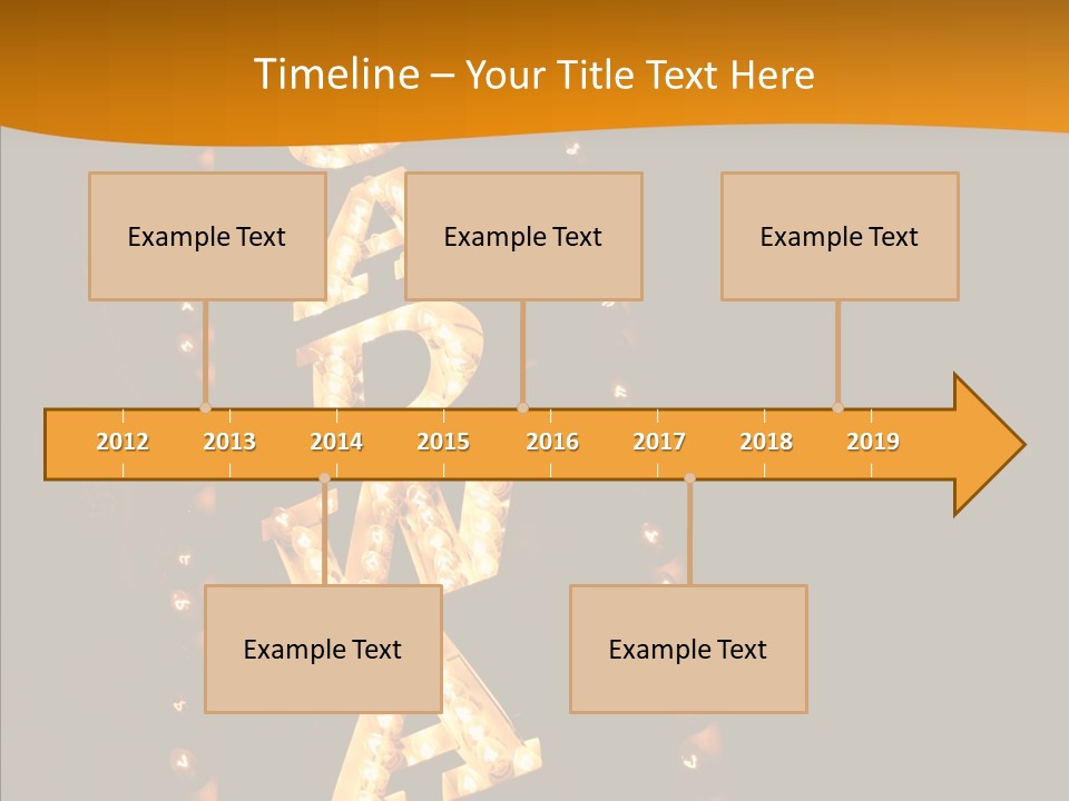 Touching Caregiver  PowerPoint Template