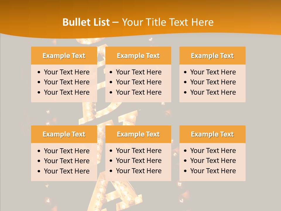 Touching Caregiver  PowerPoint Template