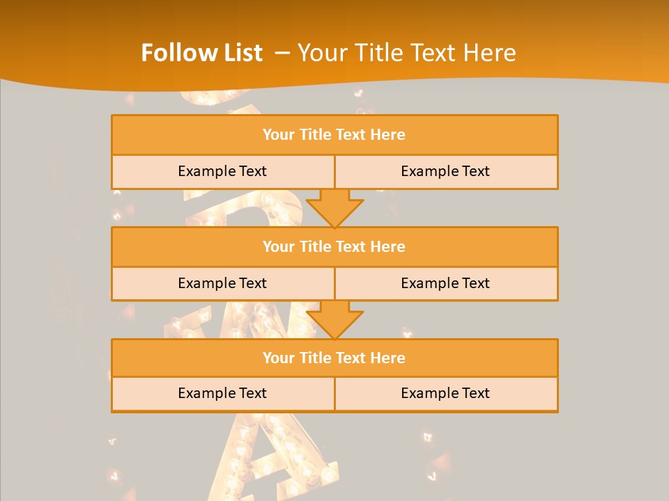 Touching Caregiver  PowerPoint Template