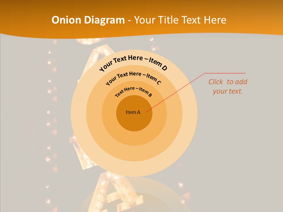 Touching Caregiver  PowerPoint Template