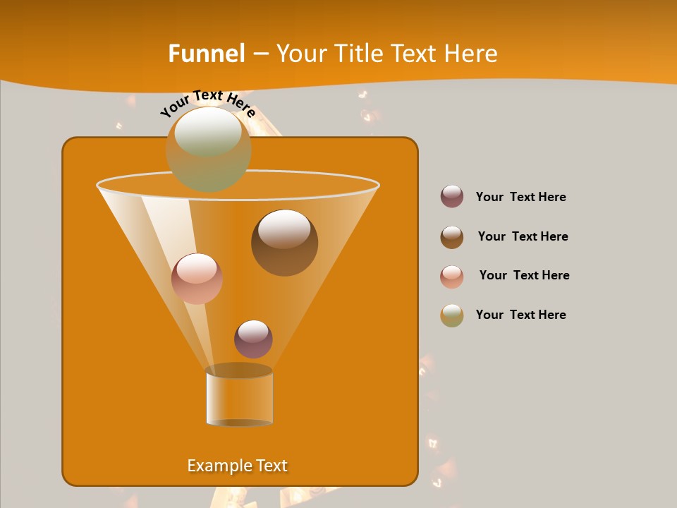 Touching Caregiver  PowerPoint Template