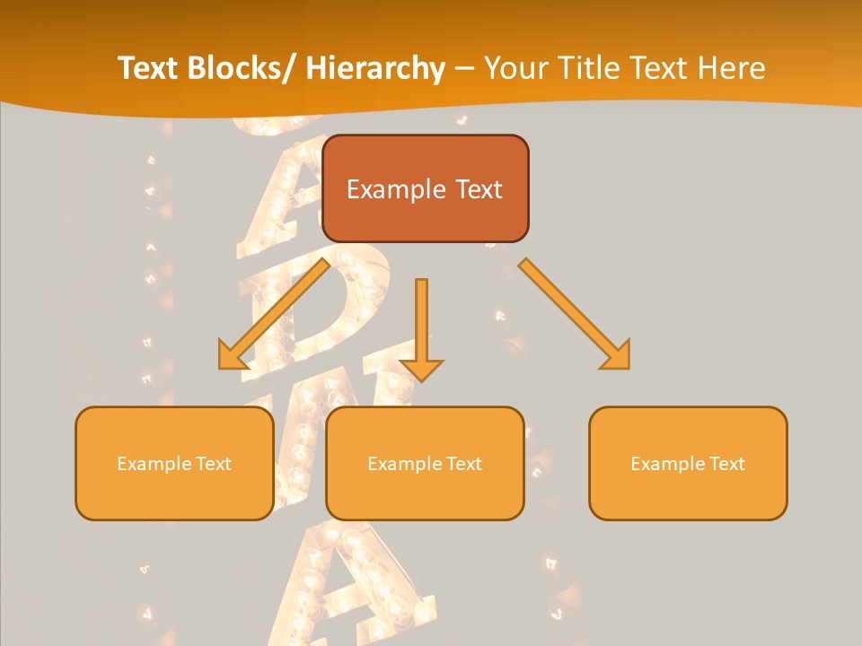 Touching Caregiver  PowerPoint Template
