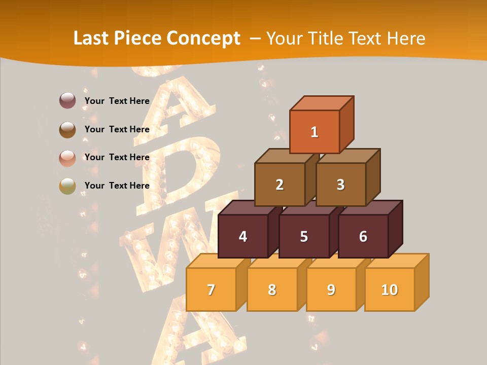 Touching Caregiver  PowerPoint Template