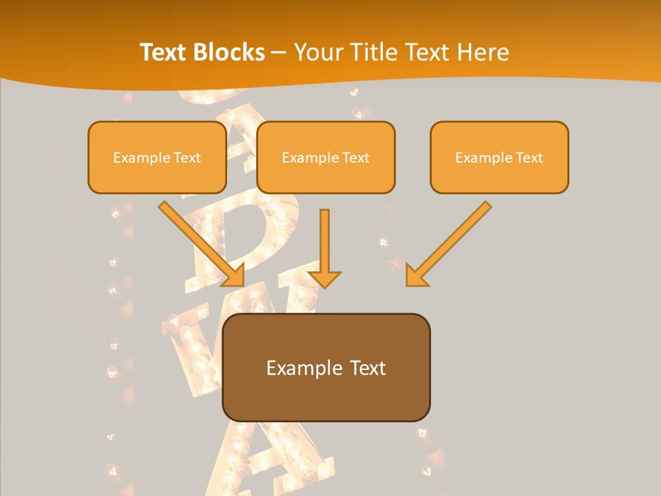 Touching Caregiver  PowerPoint Template