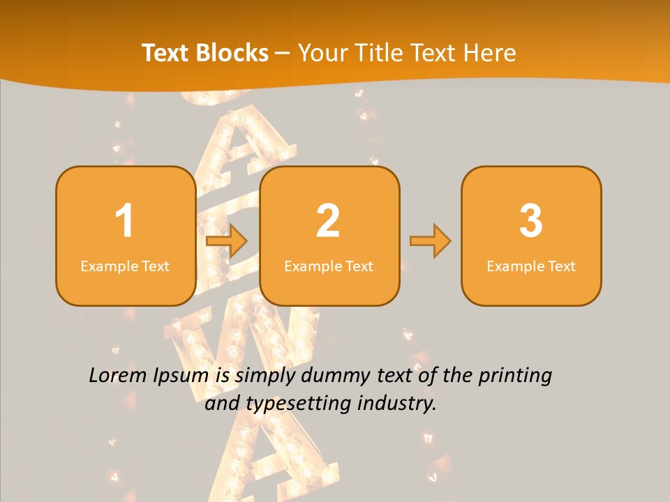 Touching Caregiver  PowerPoint Template