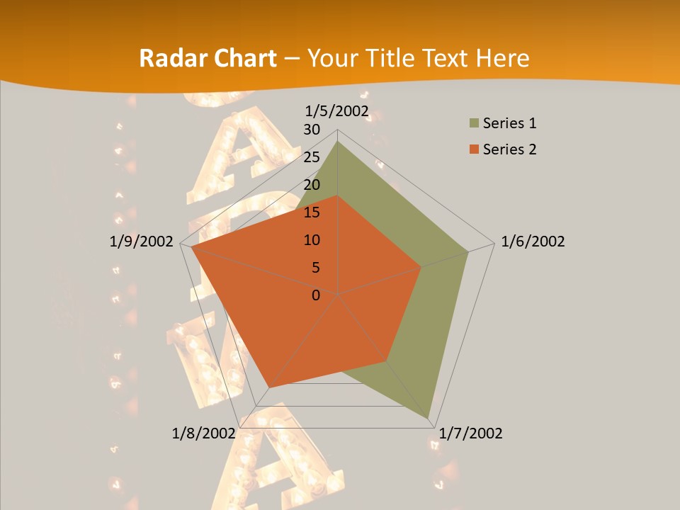 Touching Caregiver  PowerPoint Template