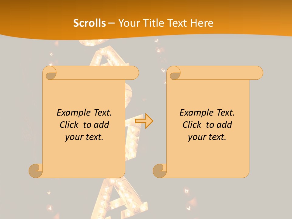 Touching Caregiver  PowerPoint Template