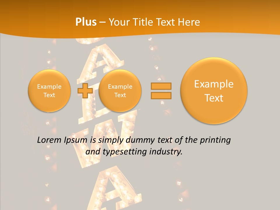 Touching Caregiver  PowerPoint Template