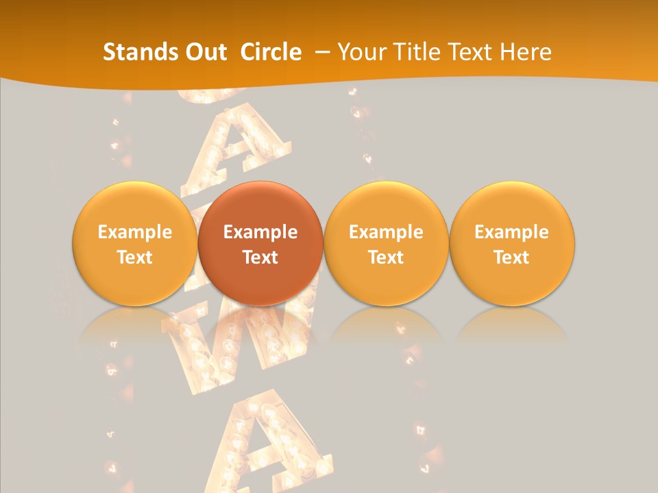 Touching Caregiver  PowerPoint Template