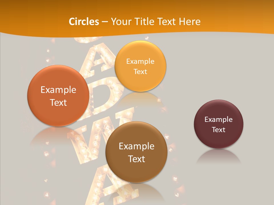 Touching Caregiver  PowerPoint Template