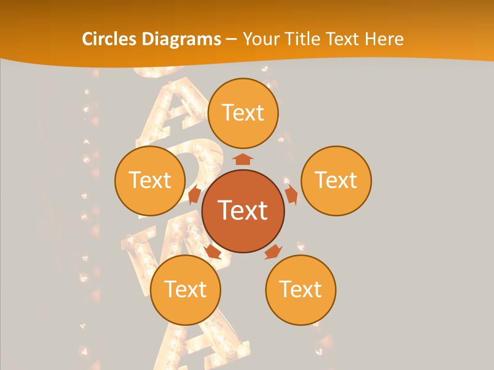 Touching Caregiver  PowerPoint Template