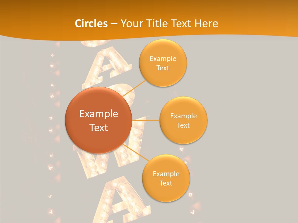 Touching Caregiver  PowerPoint Template