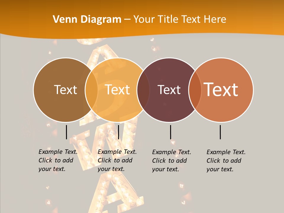 Touching Caregiver  PowerPoint Template
