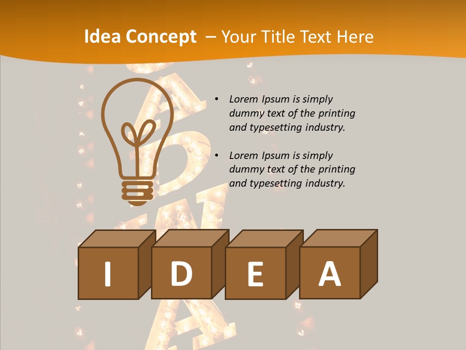 Touching Caregiver  PowerPoint Template