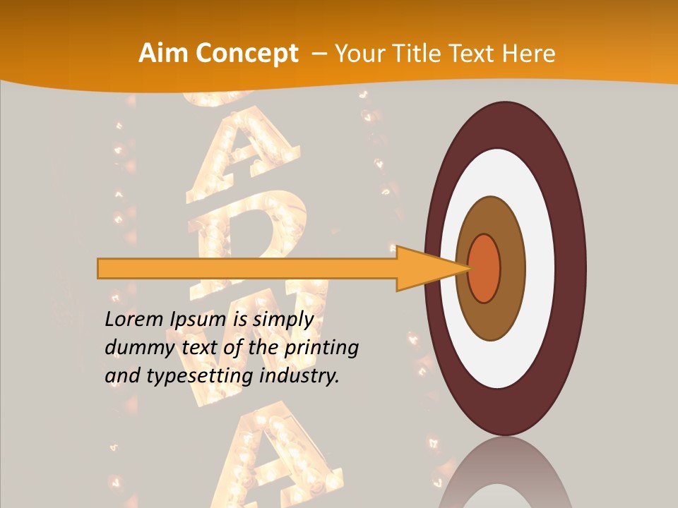 Touching Caregiver  PowerPoint Template