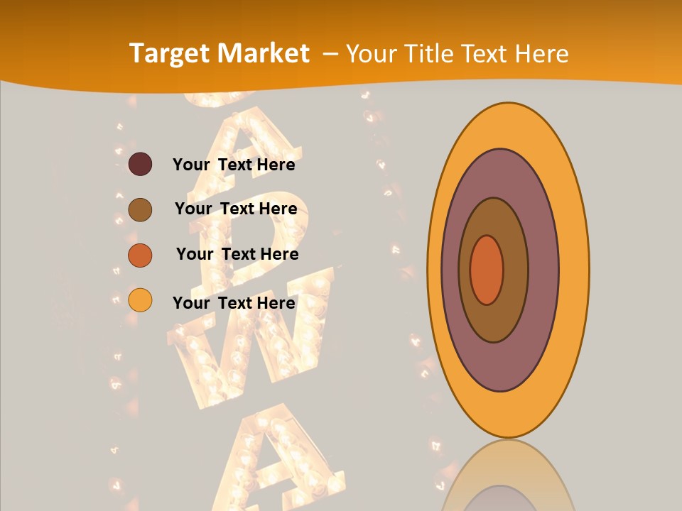 Touching Caregiver  PowerPoint Template